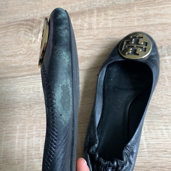 Tory Burch Black Shoes Flats - Picture 6 of 7